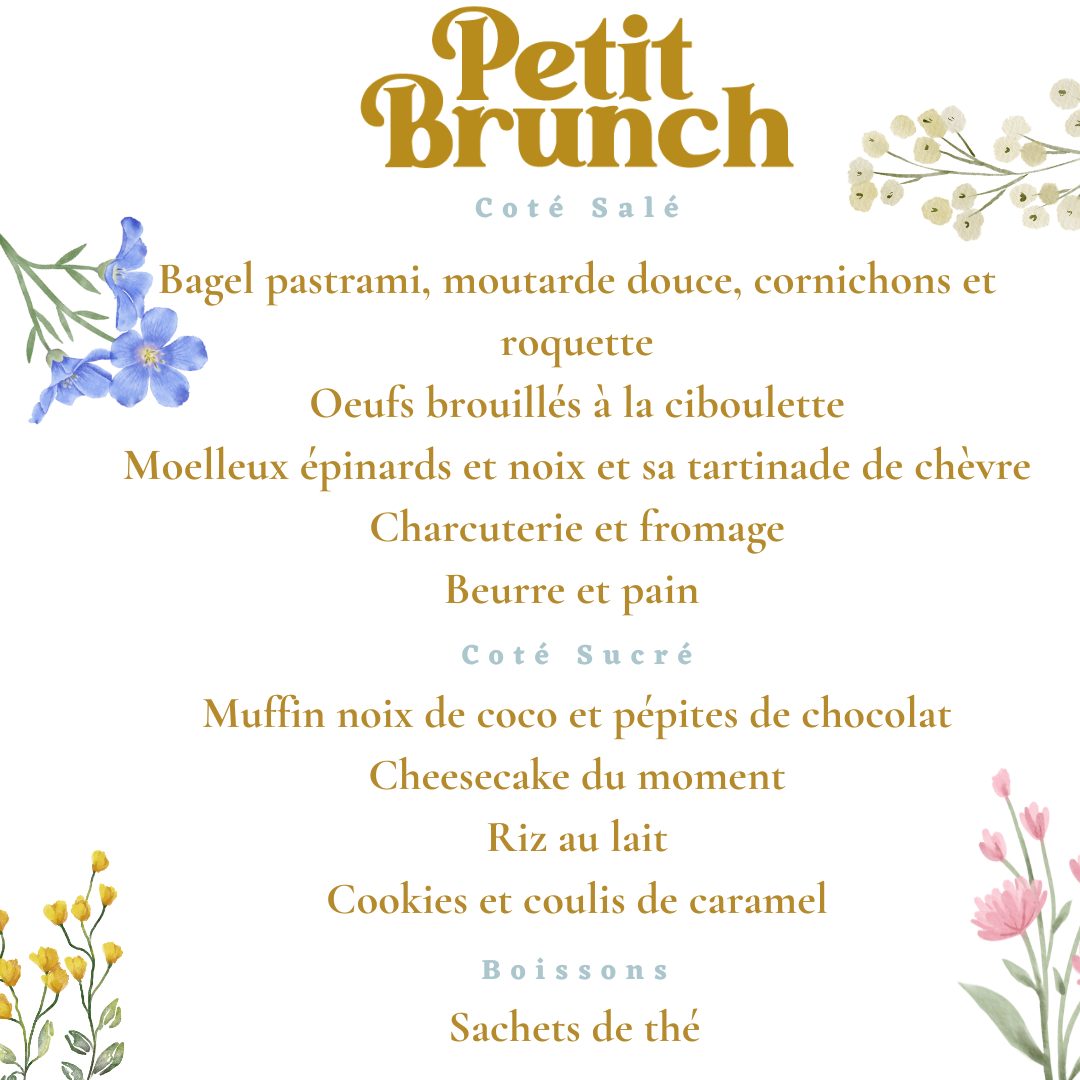 Brunch du Dimanche 22 Février pour 2 personnes